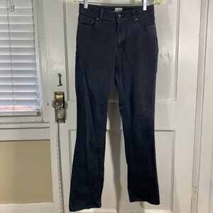 💜 LL Bean Classic Fit Black Denim Jeans